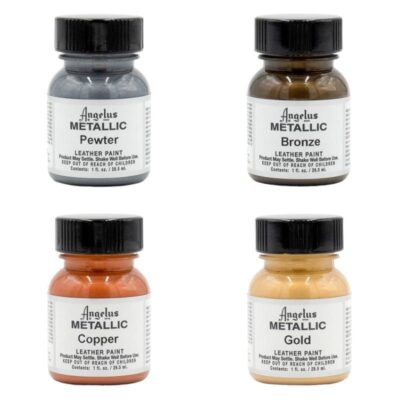 Angelus Metallic Leather Paint Bőrfesték (1oz - 4oz) - Image 3