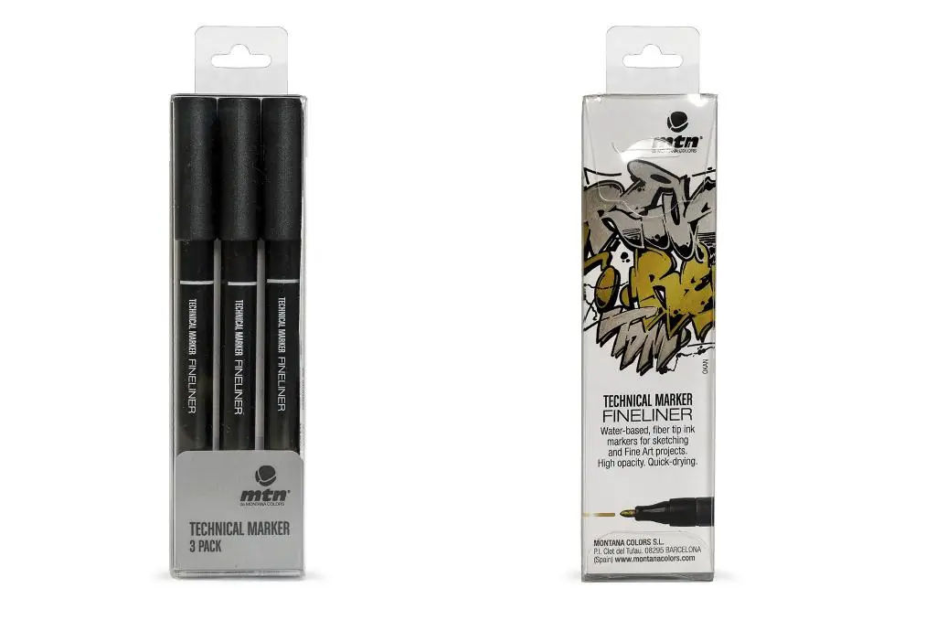 MTN Technical Marker Fineliner Metal Pack (3db) - Image 3