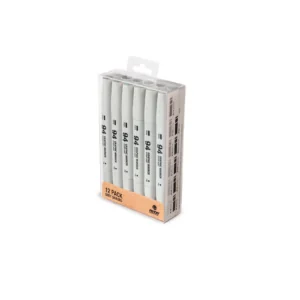 MTN 94 Graphic Marker Grey Pack (12 db)