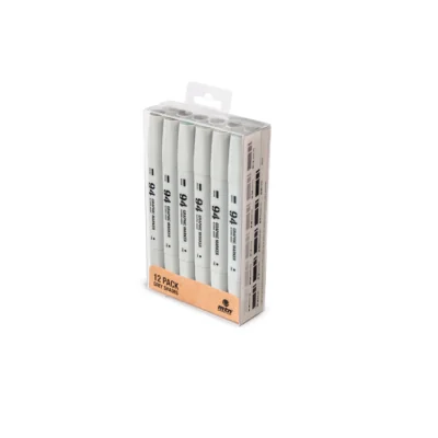 MTN 94 Graphic Marker Grey Pack (12 db)