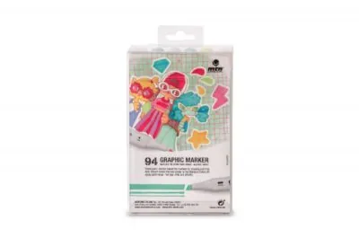 MTN 94 Graphic Marker Pastel Colors 12 Pack - Image 2