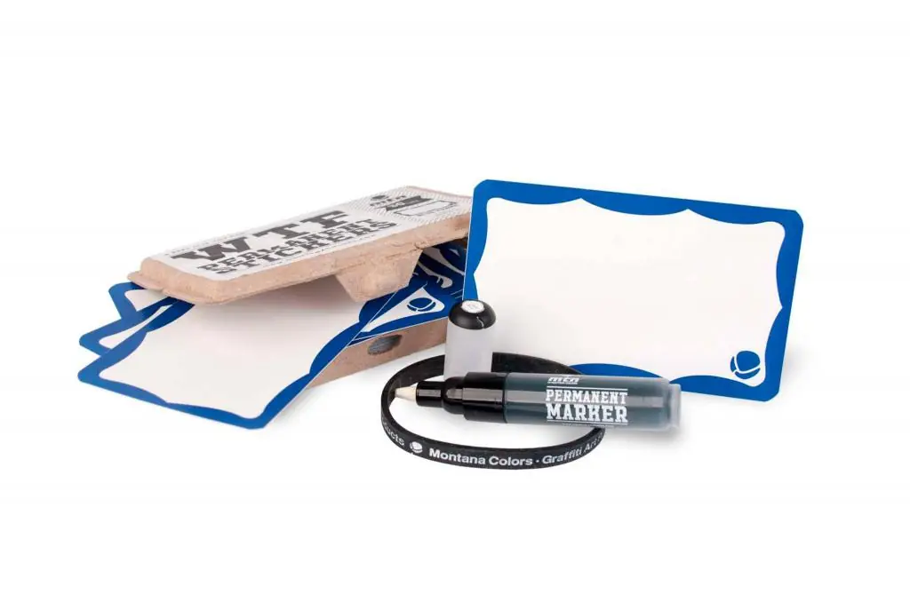 MTN WTF 'Blue Fame' Stickers - Image 2