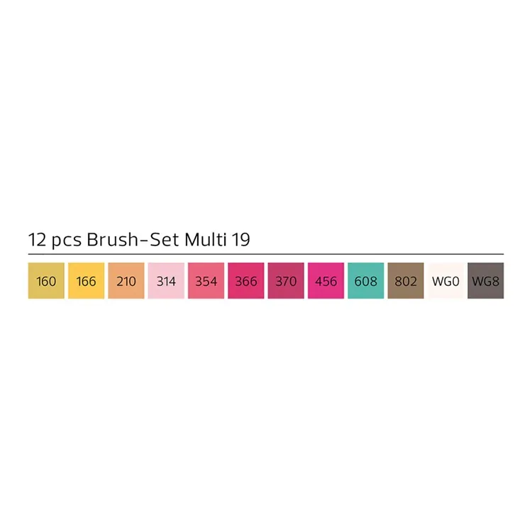Stylefile Brush A marker Set (12 db) - Image 2