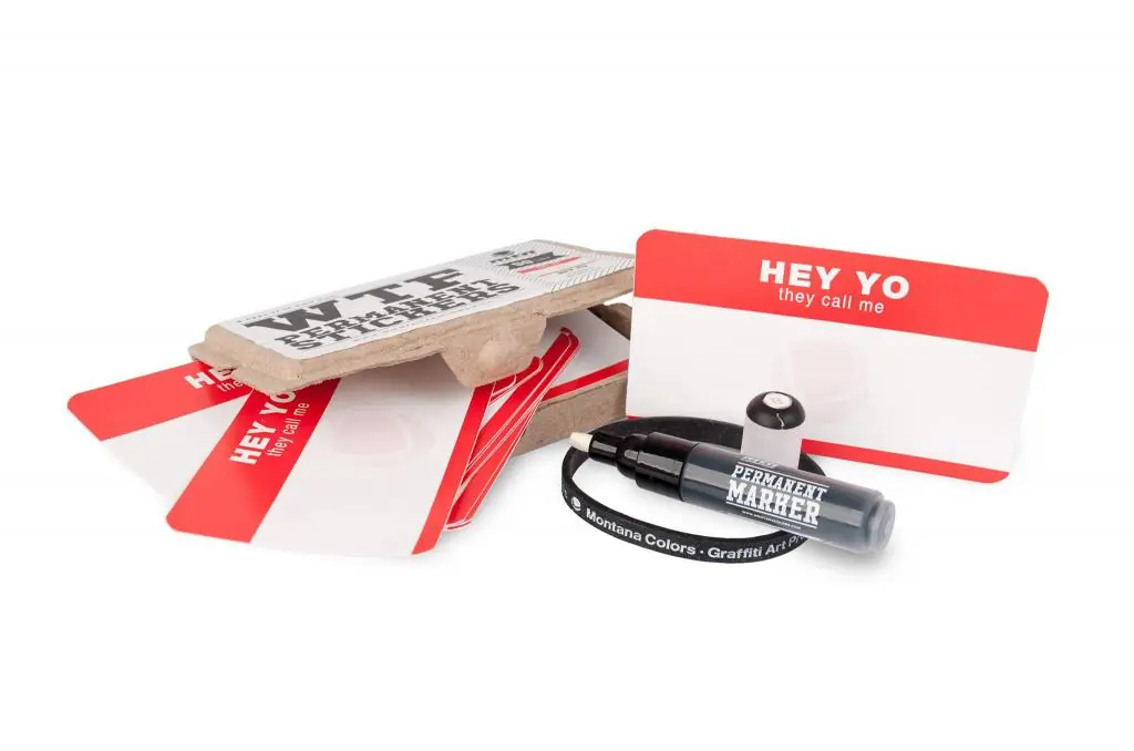 MTN WTF 'Hey Yo' Stickers - Image 2