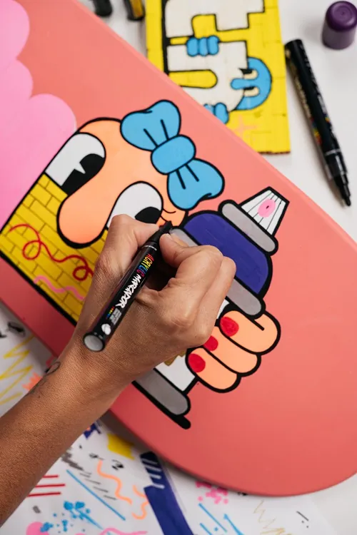 MTN Marcador Acrylic Marker Set 6mm (8 db-os készlet) - Image 2