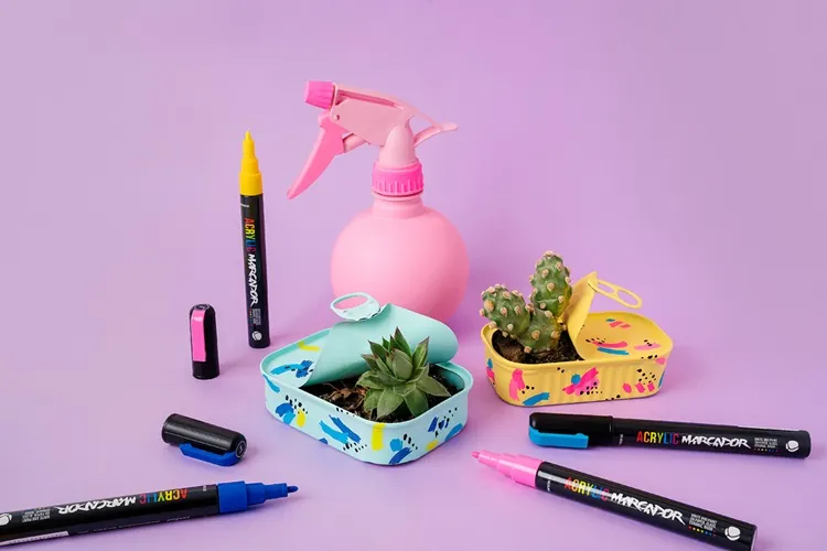 MTN Marcador Acrylic Marker Set 6mm (8 db-os készlet) - Image 3