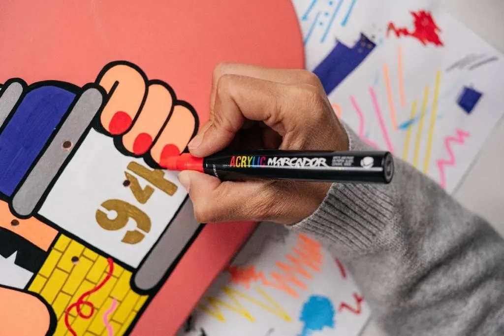 MTN Marcador Acrylic Paint Marker 0,5mm - Image 4