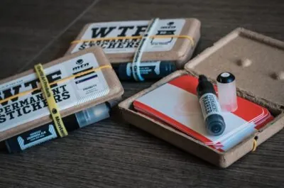 MTN WTF 'Blue Fame' Stickers - Image 3