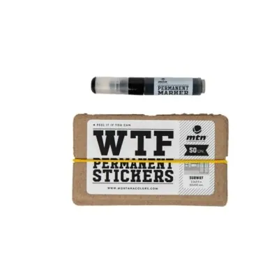 MTN Wtf 'Metro' Stickers