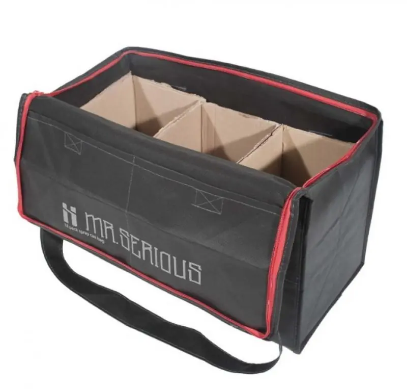Mr. Serious 18 pack spray can bag