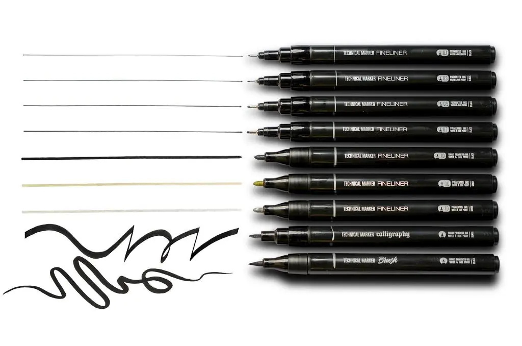 MTN Technical Marker - Fineliner Black 1,0 mm - Image 2