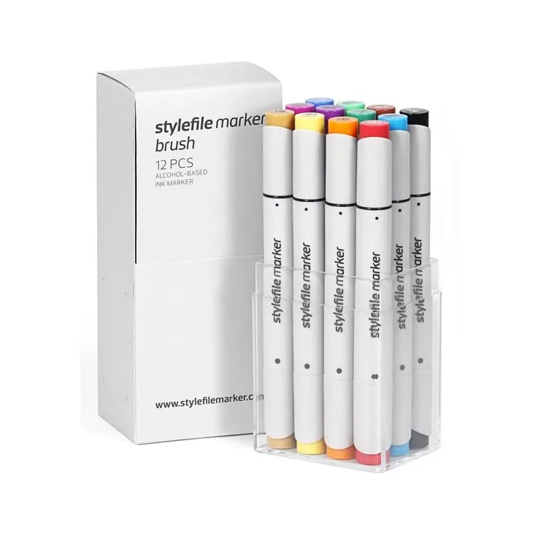 Stylefile Brush A marker Set (12 db)