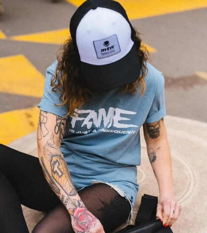 MTN 'Supporting Graffiti' Trucker Cap 'White' - Image 3