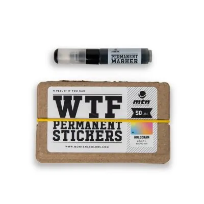 MTN WTF 'Hologram' Stickers - Image 2